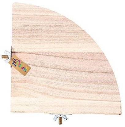 Western Era Corner Platform/ Perch/ Stand Bird Toy (Medium Birds) (7 Inches) Bird Cage