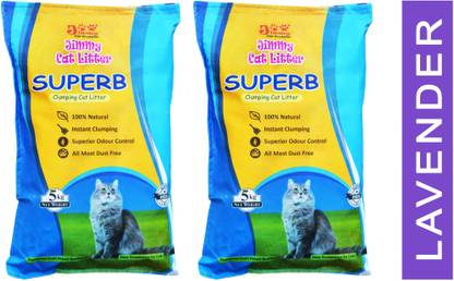 Jimmy Cat litter superb lavender fragrance 10kg Pet Litter Tray Refill