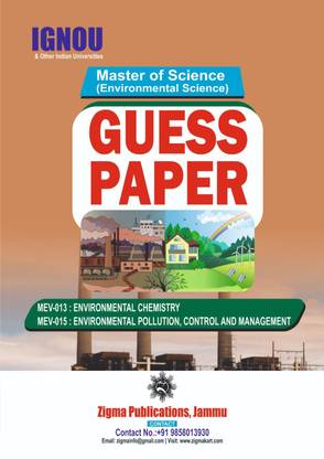 IGNOU Master Of Science(ENVIRONMENTAL Science) Guess Paper