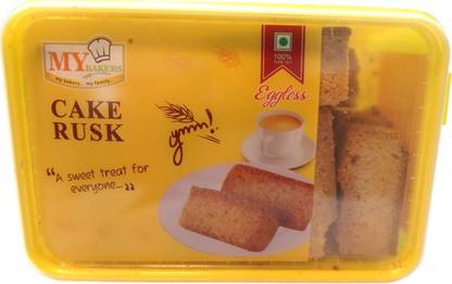 MM BAKERS Cake Rusk Cake Rusk (400 g) x 2 Cake Rusk flavored Cake Rusk