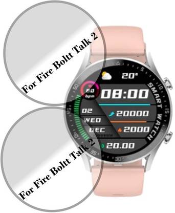 BUG Screen Guard for Lii Fire Boltt Talk 2 [Scratch Resistant]