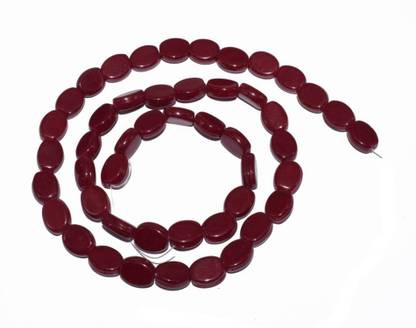 beadwaala Maroon Beads