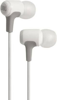 JJBL JBL E15 Wired Headset (White, In the Ear) Wired Headset