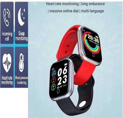 Y2H Enterprises RA147/ Y68 ADVANCE MULTI SPORTS STEP COUNT SMART WATCH BLACK(PACK OF 1) Smartwatch