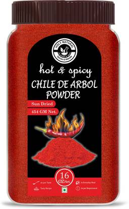 Holy Natural Chile De Arbol Powder (454 gm)