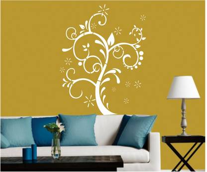 ADTOOLS 80025 Wall Design Stencils for Wall Painting (72-inch x 69-inch) AD-ST666 (16 * 24) Inch Reusable Wall Stencil Stencil