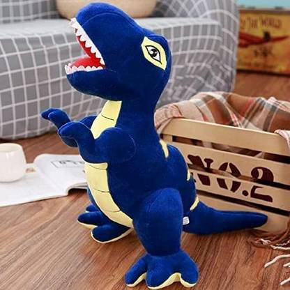 Hug 'n' Feel Stuffed Animal Dinosaur Plush Toy Stuffed Animal Pillow Cushion Softness 55cm  - 55 cm