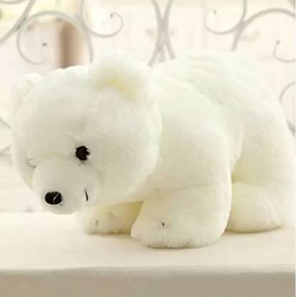 Toys R Us Animal Alley Super Soft and Cuddly Plush Toy for Hugging and Snuggling pollar bear 18cm  - 18 cm