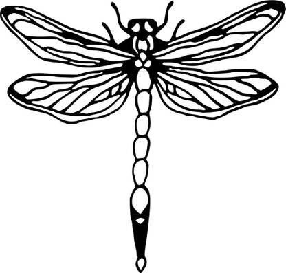 SIMPLY INKED Dragonfly Temporary Tattoo, Designer Tattoo for all