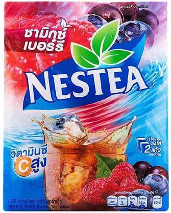 NESTLE Nestea Mixed Berries Tea Mixes Strawberry, Raspberry Iced Tea Pouch 225g Iced Tea Pouch