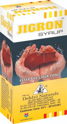 DEHLVI Jigron Syrup Sugar free (200ml) (Pack Of 2)