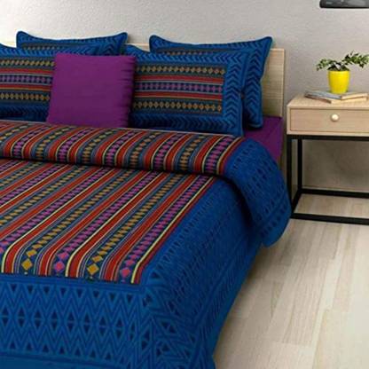 144 TC Cotton Double Bedsheet