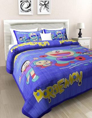 144 TC Cotton Double Abstract Bedsheet