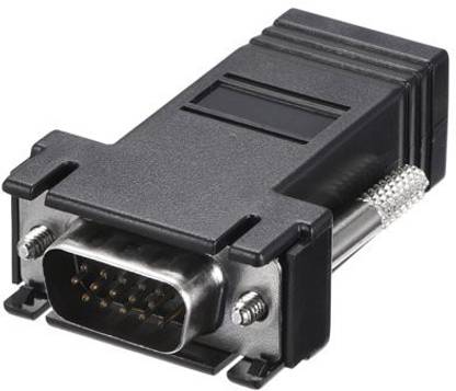 Tobo LAN Cable 1 m 2 VGA Extender Adapter To Cat5/cat6/rj45 Cable TD-196TC