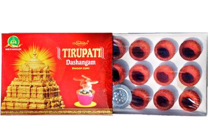 MISBAH FRAGRANCE TIRUPATI DASHANGAM CUP Floral Dhoop