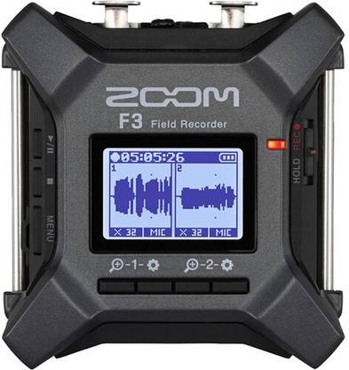 ZOOM F3 2 Tracks Digital Multi-track Recorder