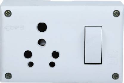 DPS DPS015 DPS 6 & 16A Switch and Socket Combined with Box Power Plug