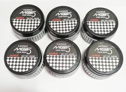 GALEMAX MG5 Hair Wax For Hair Styling Japanese Technology PACK 6 Hair Gel