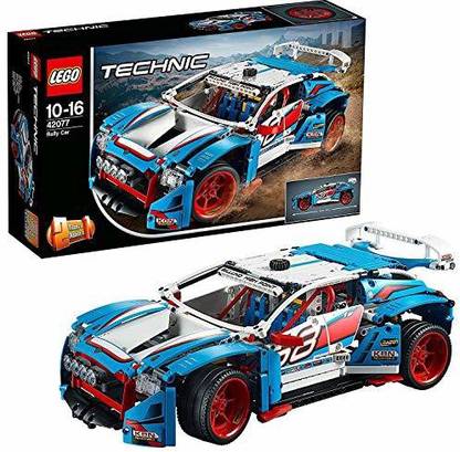 LEGO 42077 Technic Rally Car 2 in 1 Race CartoBuggy Model Construction Set Racing