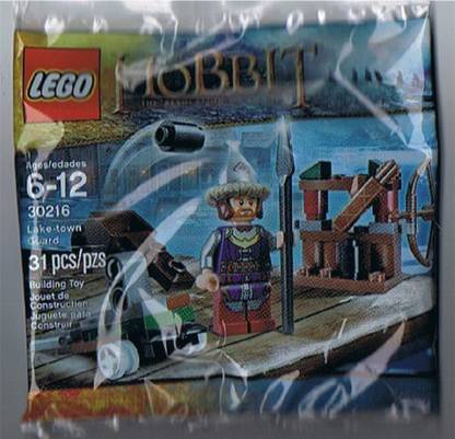 LEGO The HOBBIT The Desolation Of Smaug LakeTown Guard Set 31 Pieces # 30216
