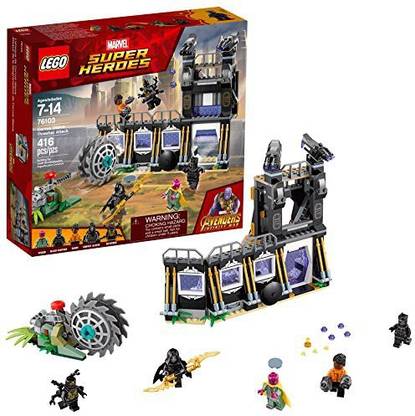 LEGO Super Heroes Corvus Glaive Thresher Attack 76103 Building Kit (416 Piece)