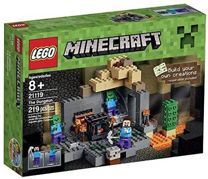 LEGO Minecraft 21119 the Dungeon Building Kit