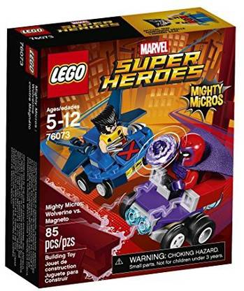 LEGO Super Heroes Mighty Micros: Wolverine Vs. Magneto 76073 Building Kit