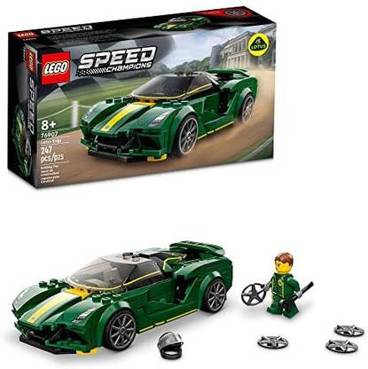 LEGO Speed Champions Lotus Evija 76907 Car Model Building Kit Cool Toy Hypercar