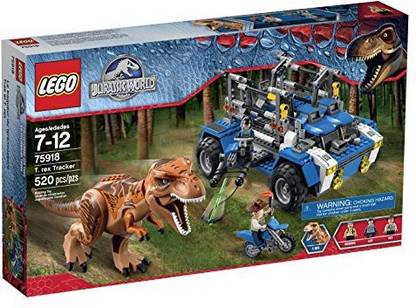 LEGO Jurassic World T Rex Tracker 75918 Building Kit