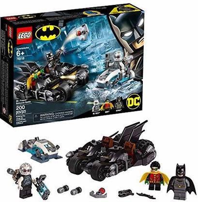 LEGO DC Batman Mr. Freeze Batcycle Battle 76118 Building Kit New 2019 (200 Pieces)