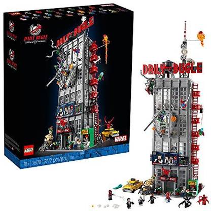 LEGO Marvel SpiderMan Daily Bugle 76178 Building Kit Collectible Playset Designed