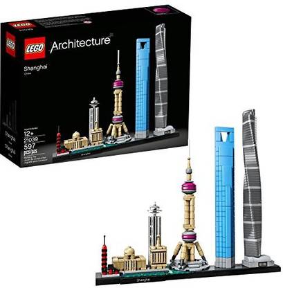 LEGO Architecture Shanghai 21039 Building Kit (597 Piece)