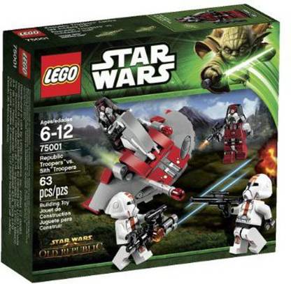 LEGO Star Wars Republic Troopers Vs Sith Troopers 75001