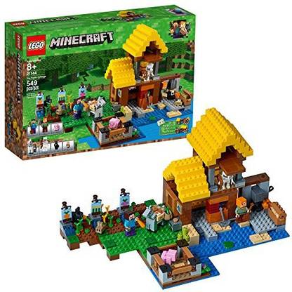 LEGO Minecraft The Farm Cottage 21144 Building Kit (549 Piece)