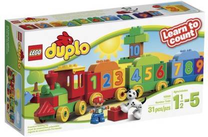 LEGO DUPLO My First Number Train Building Set 10558