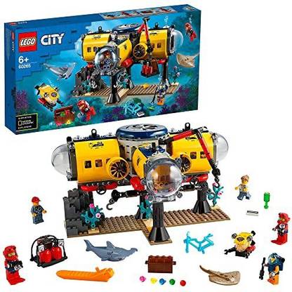 LEGO 60265 City Oceans Exploration Base Deep Sea Underwater Set Diving Adventures Toy