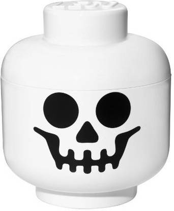 LEGO Small Storage Head White Skeleton Face