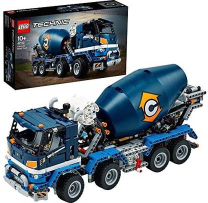 LEGO 42112 Technic Concrete Mixer Truck Toy Construction Vehicle