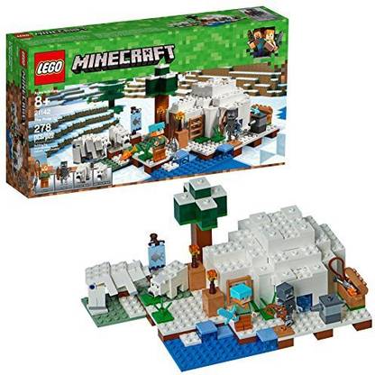 LEGO Minecraft The Polar Igloo 21142 Building Kit (278 Piece)
