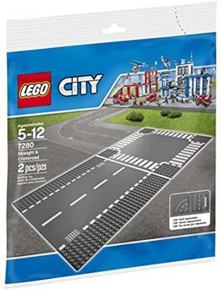 LEGO City Supplementary Straight & Crossroad 7280 Plates Best Toys