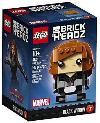 LEGO Brickheadz Black Widow 41591 Building Kit