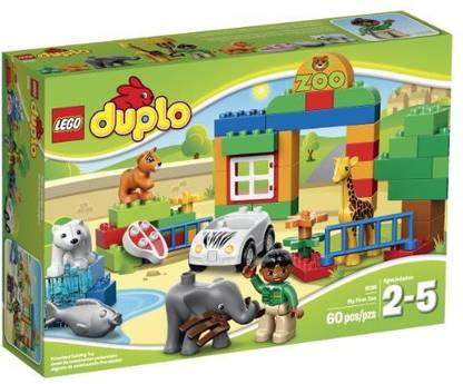 LEGO DUPLO Town 6136 My First Zoo Building Set