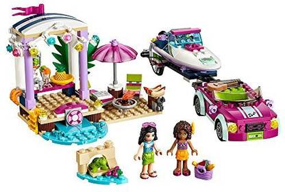 Genrc LEGO Friends Andrea's Speedboat Transporter 41316 Building Kit (309 Piece)