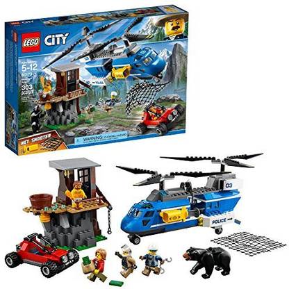 LEGO City Mountain Arrest 60173 Building Kit (303 Pieces)