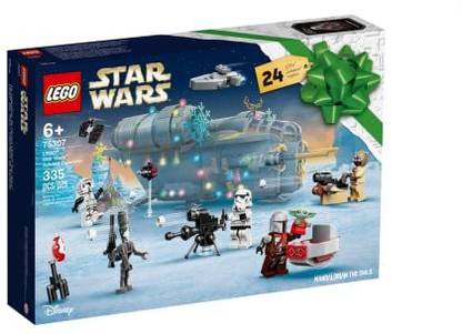 LEGO 75307 Star Wars Advent Calendar 2021 Collectible Toys The Mandalorian(335pcs)