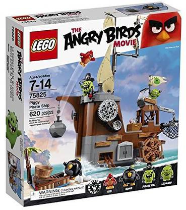 LEGO Angry Birds Piggy Pirate Ship 75825