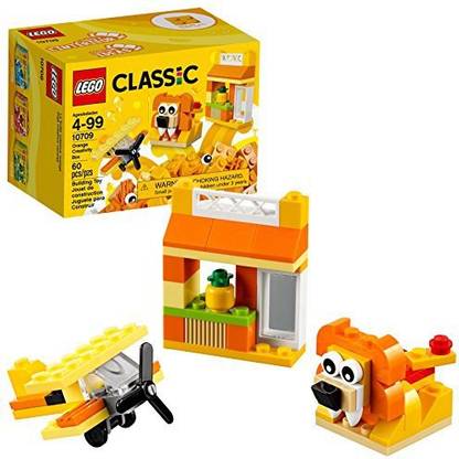 LEGO Classic Orange Creativity Box 10709 Building Kit