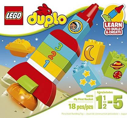 LEGO DUPLO My First Rocket Kit (18 Piece)