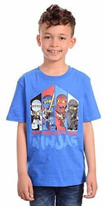 LEGO Ninjago Little Boys Don’t Mess with The Ninjas TShirt Blue 7