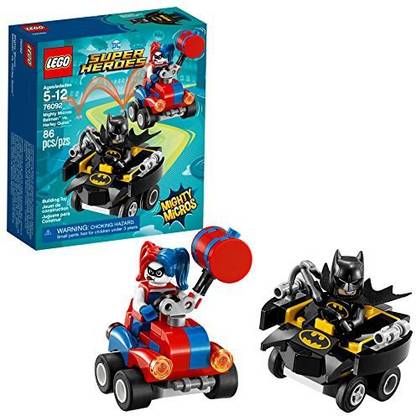 LEGO Dc Super Heroes Mighty Micros: Batman Vs. Harley Quinn 76092 Building Kit (86 Piece)